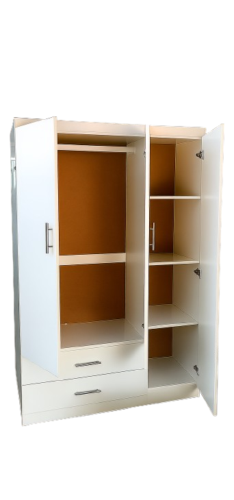 Armario 2 Puertas + 2 Cajones + Estantes