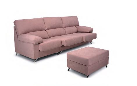 Chaiselongue Paris Deslizante/Fijo 3+2 Plazas