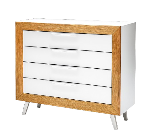 Cómoda 4 Cajones Marco