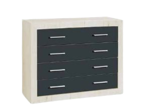 Cómoda 4 Cajones White