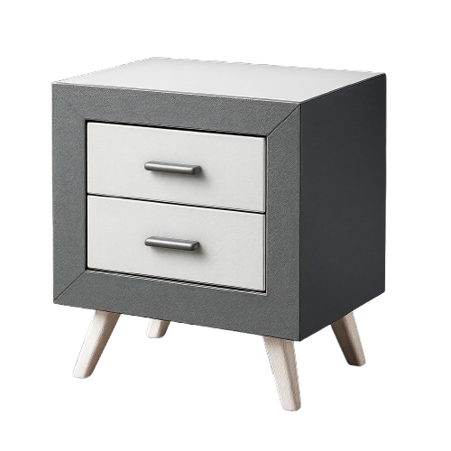 Mesita 2 Cajones Marco