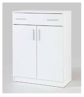 Zapatero 2 Puertas + 1 Cajón